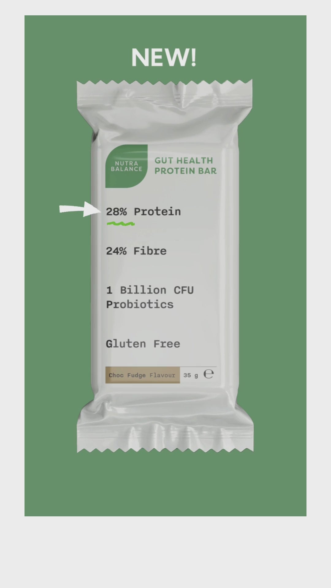 Gut Health Protein Bar (12 pack)
